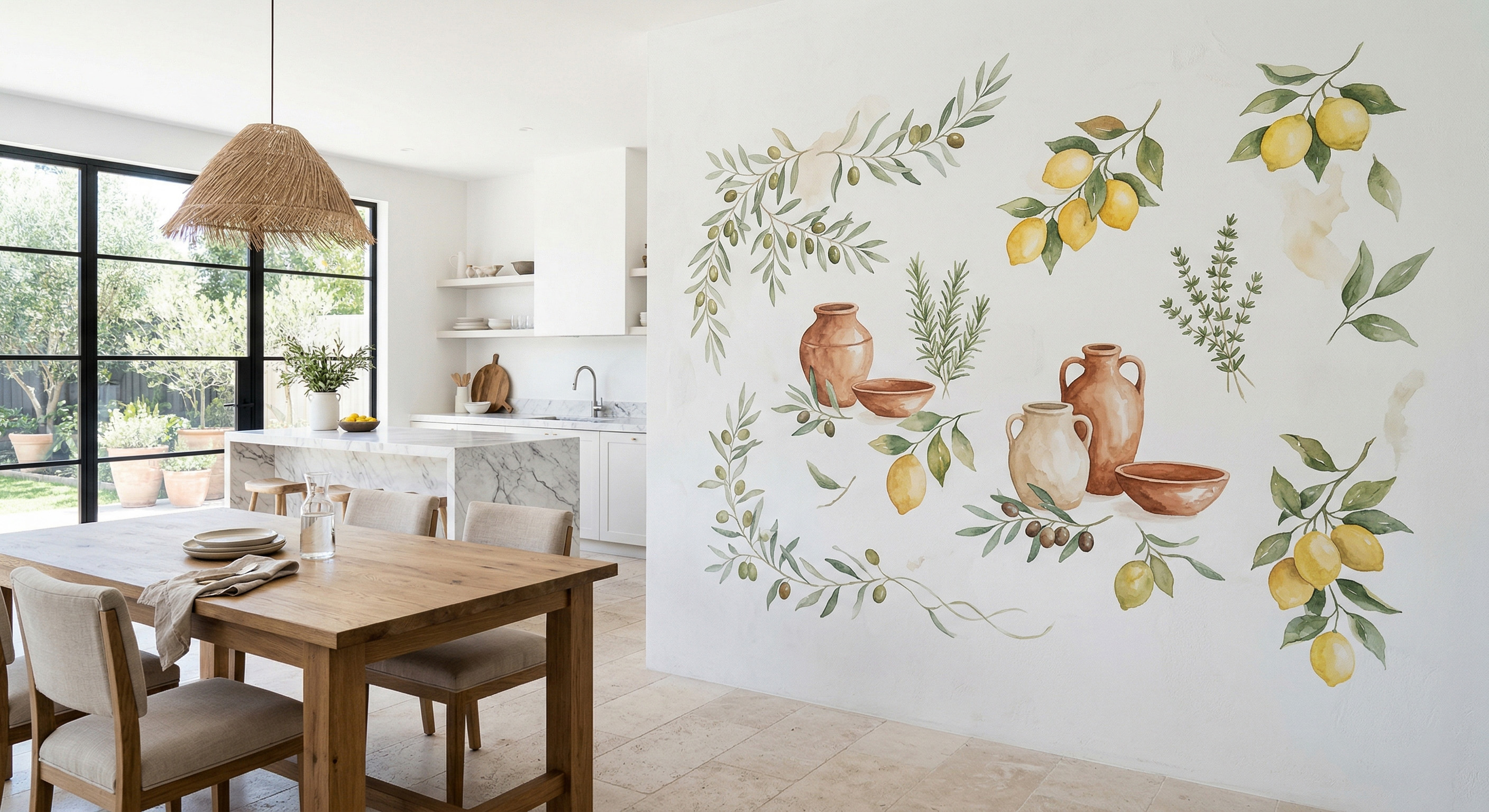 Mural w restauracji i hotelu jako narzędzie marketingu w social media